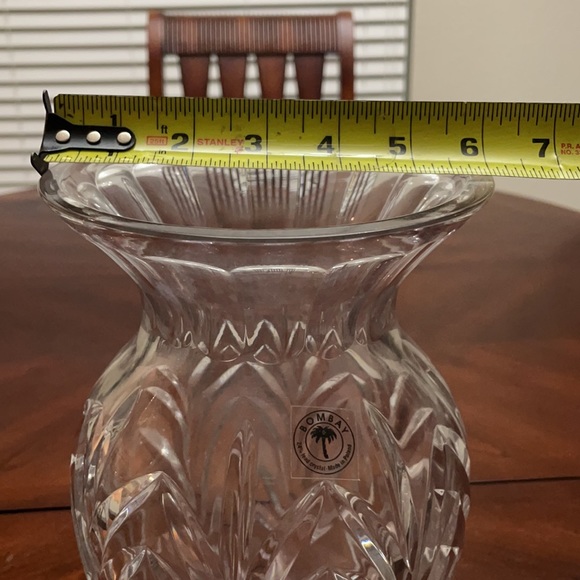 Bombay Dining Bombay 24 Lead Crystal Vase Made In Poland Poshmark